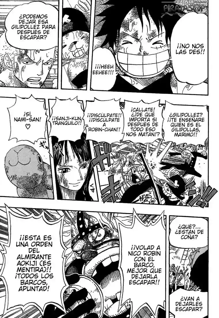 One Piece Capítulo 429 - Página 5 en español
