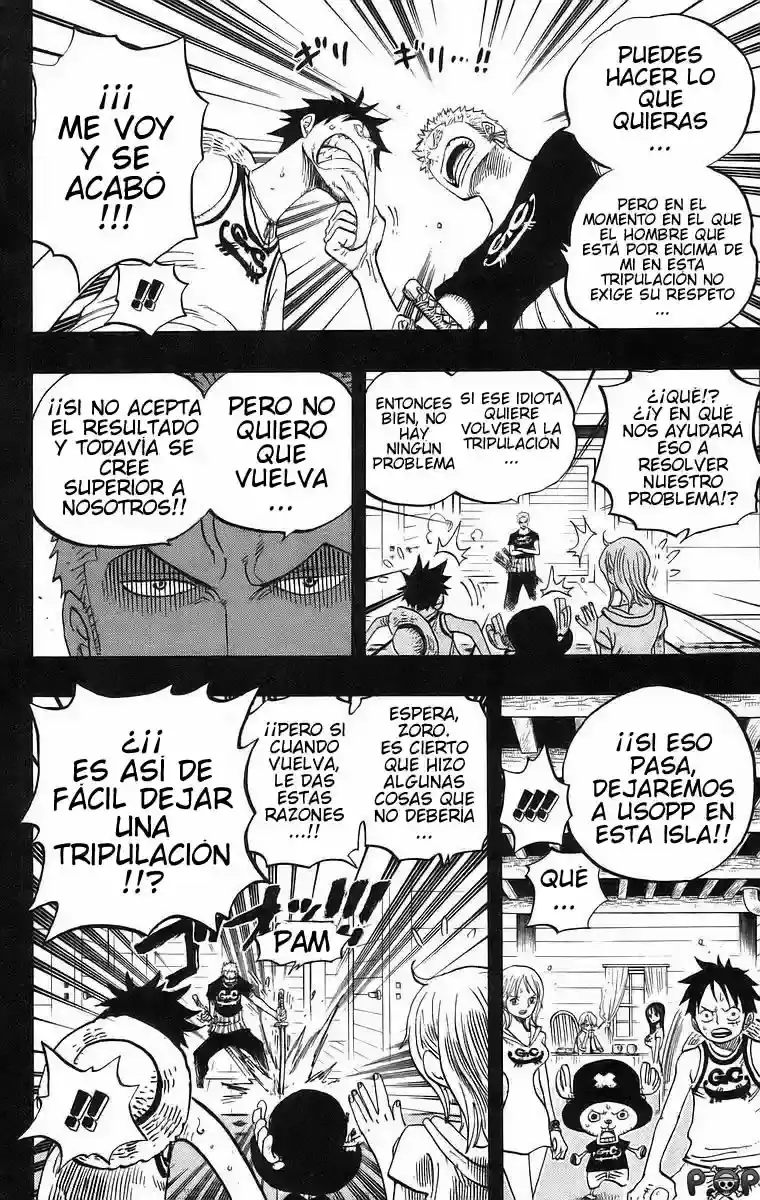 One Piece Capítulo 438 - Página 4 en español