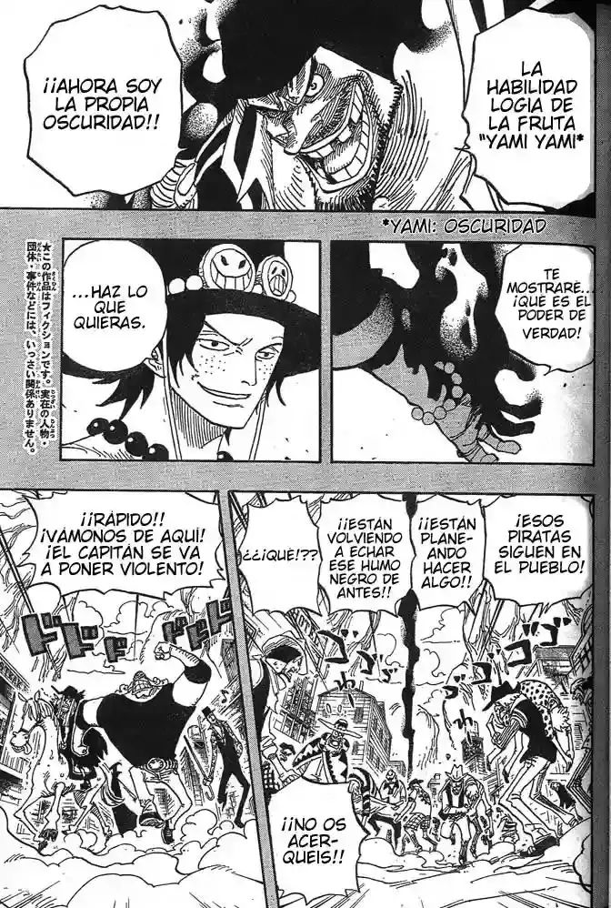 One Piece Capítulo 441 - Página 3 en español