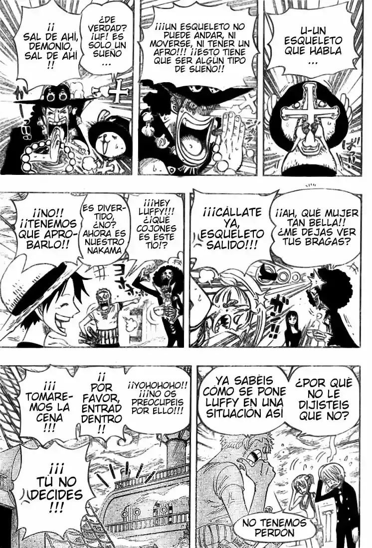 One Piece Capítulo 443 - Página 3 en español