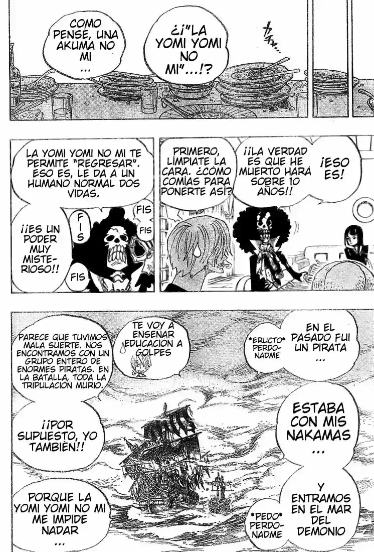 One Piece Capítulo 443 - Página 6 en español