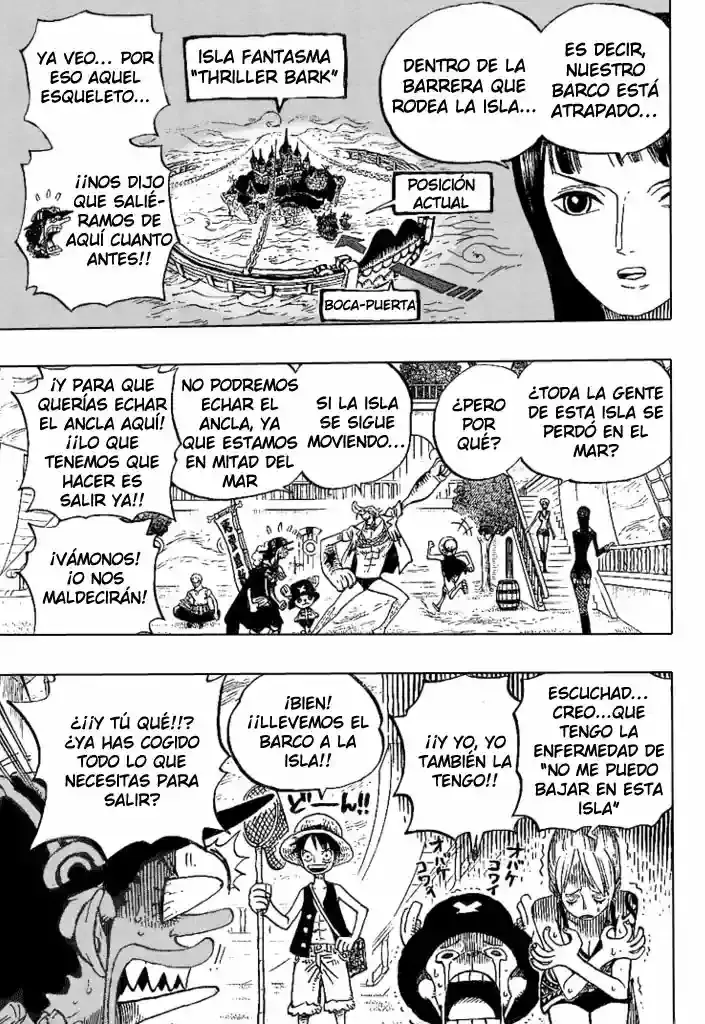 One Piece Capítulo 444 - Página 3 en español