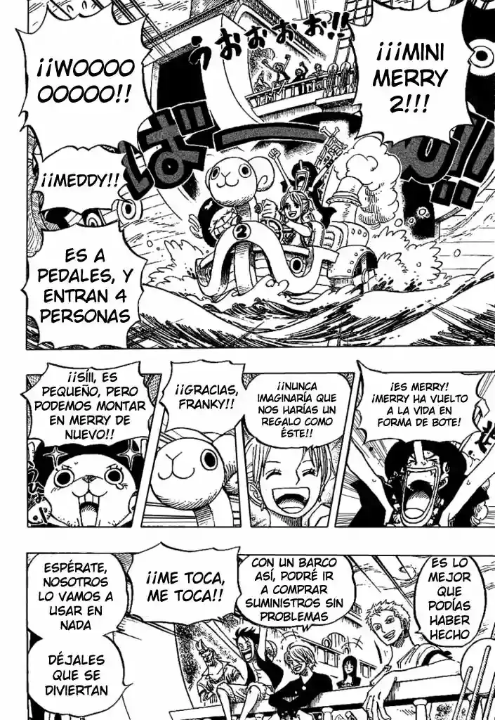 One Piece Capítulo 444 - Página 6 en español