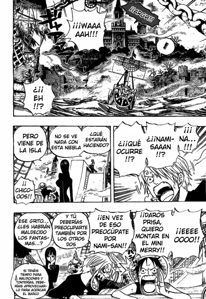 One Piece Capítulo 444 - Página 8 en español