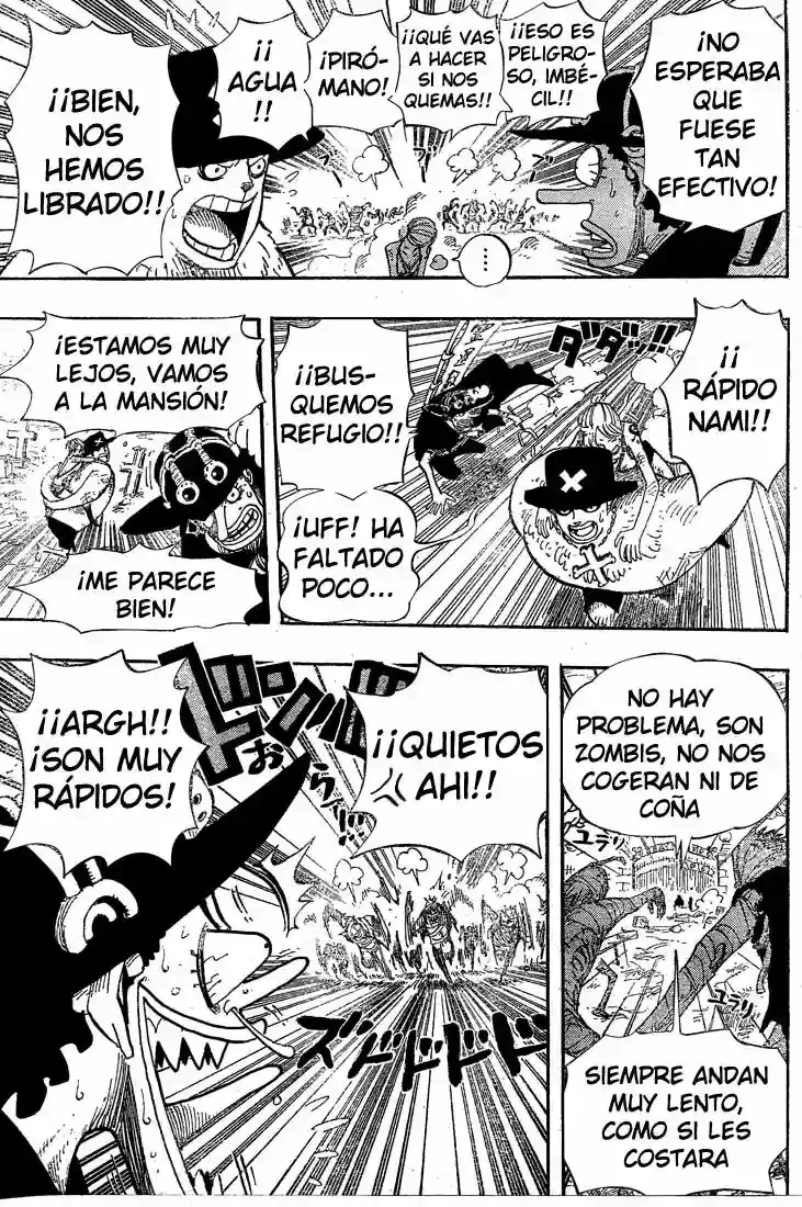 One Piece Capítulo 445 - Página 17 en español