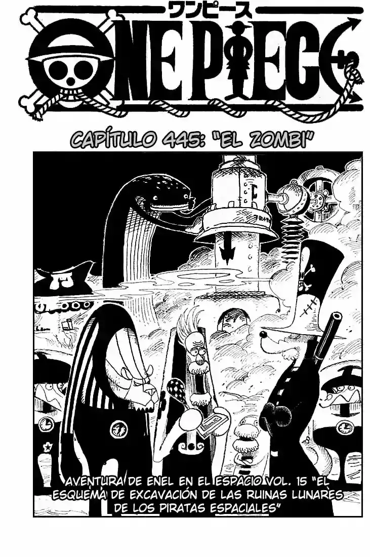 One Piece Capítulo 445 - Página 3 en español