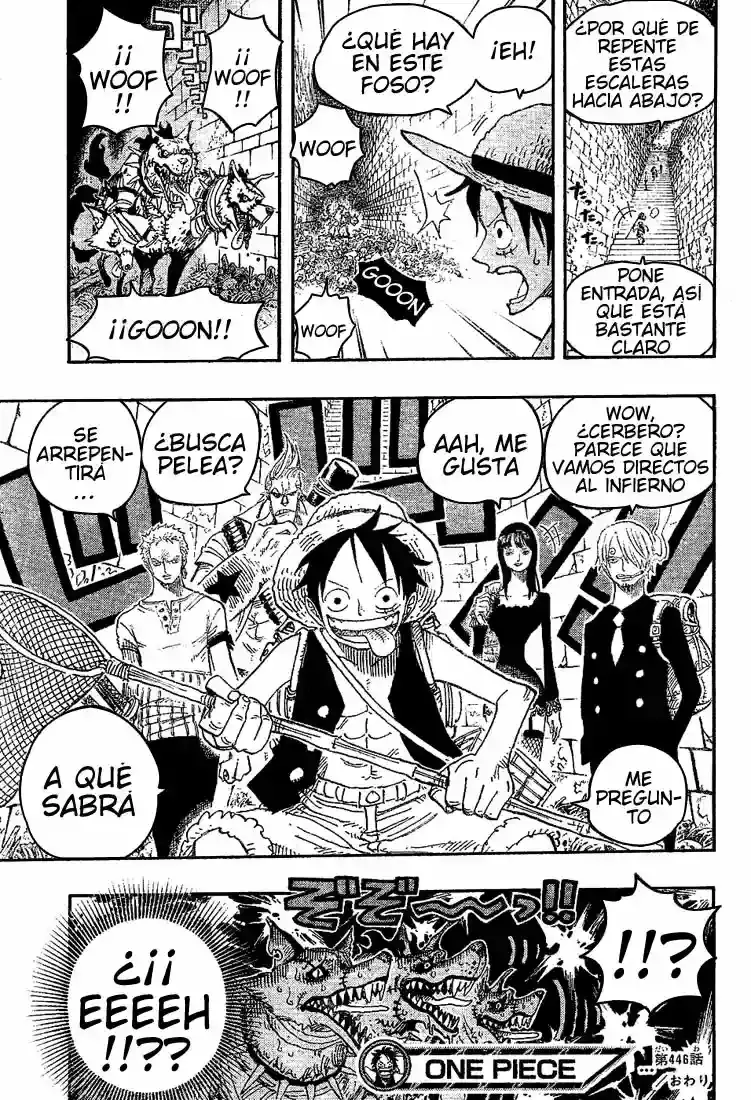 One Piece Capítulo 446 - Página 18 en español