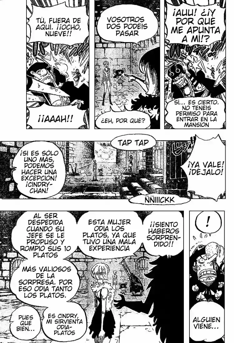 One Piece Capítulo 446 - Página 4 en español