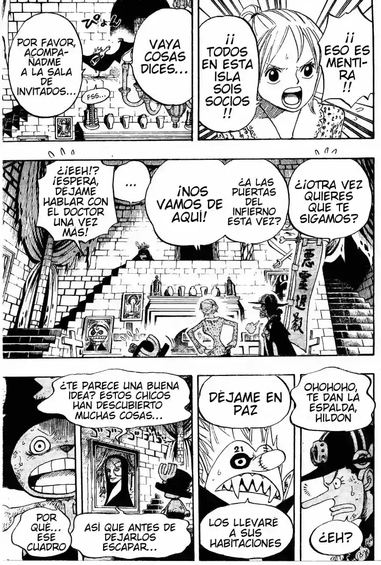 One Piece Capítulo 447 - Página 11 en español