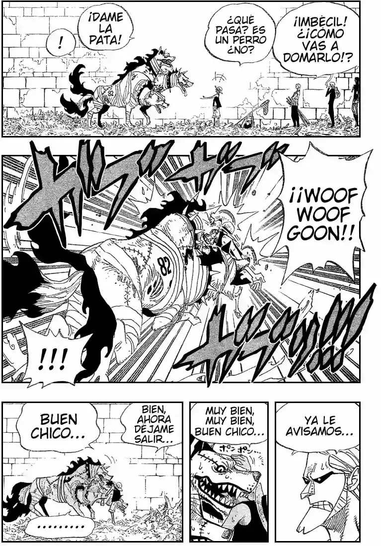 One Piece Capítulo 447 - Página 3 en español