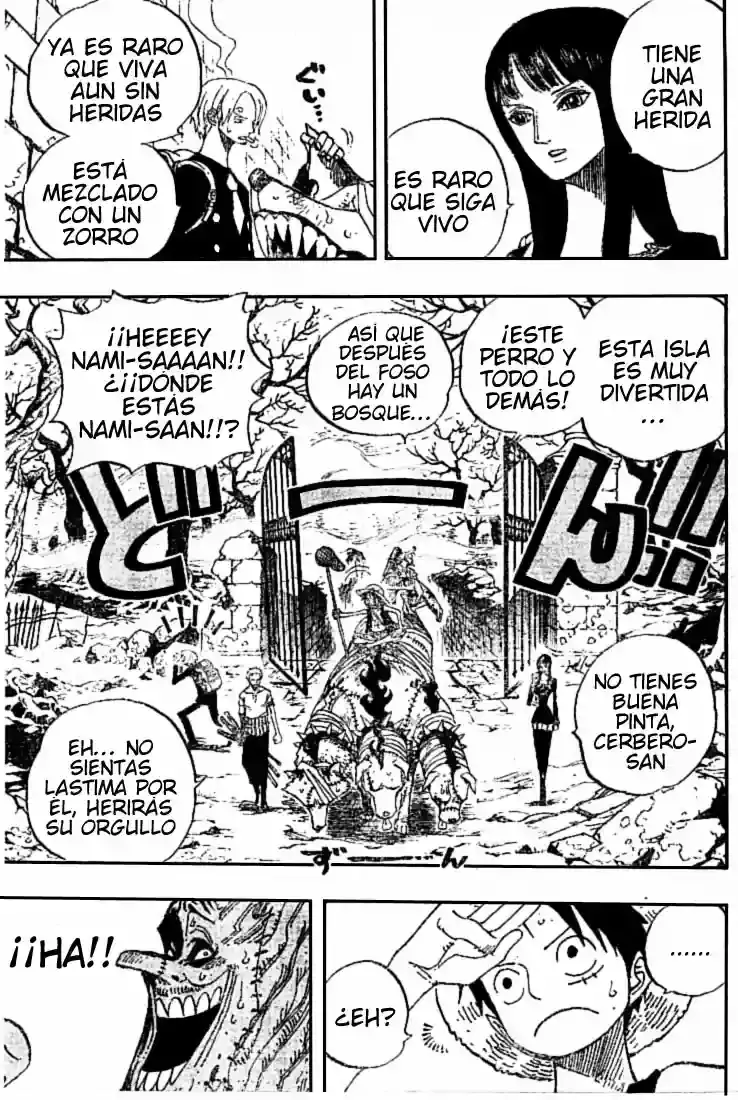 One Piece Capítulo 447 - Página 5 en español