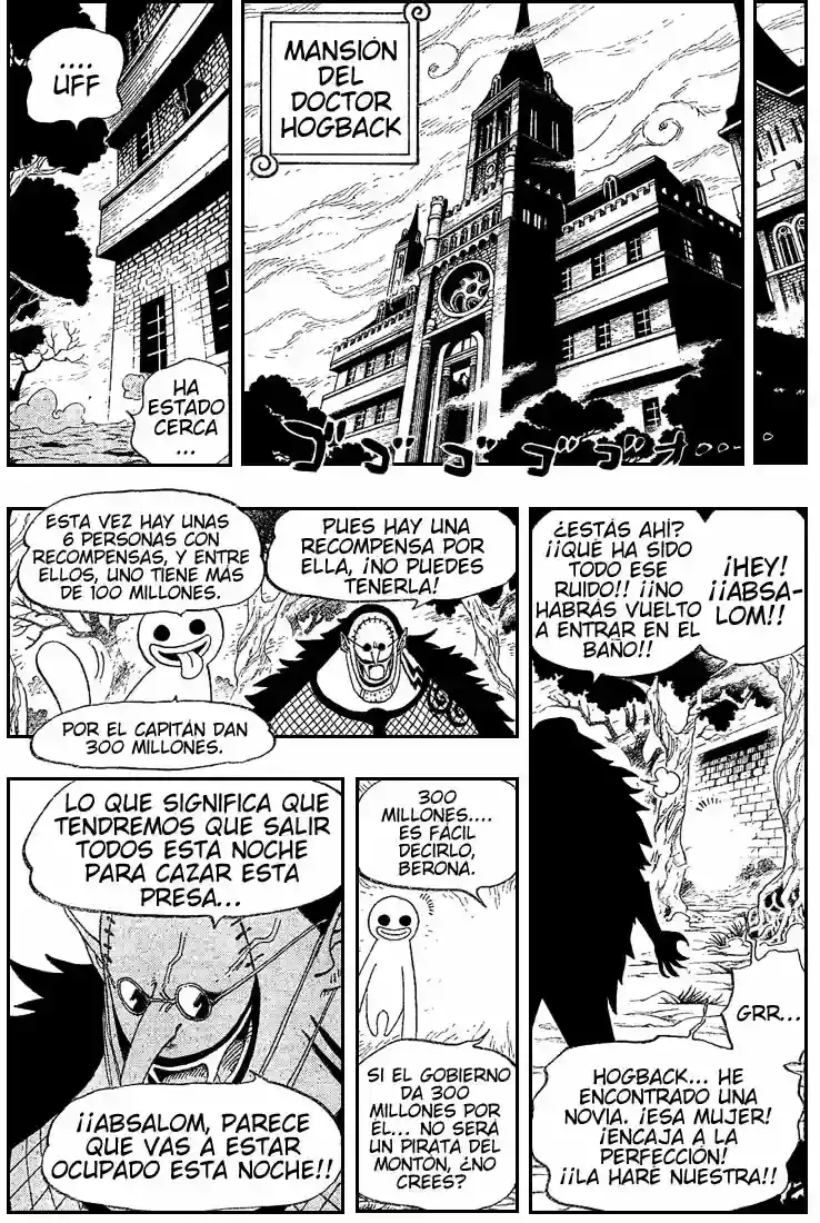 One Piece Capítulo 447 - Página 7 en español