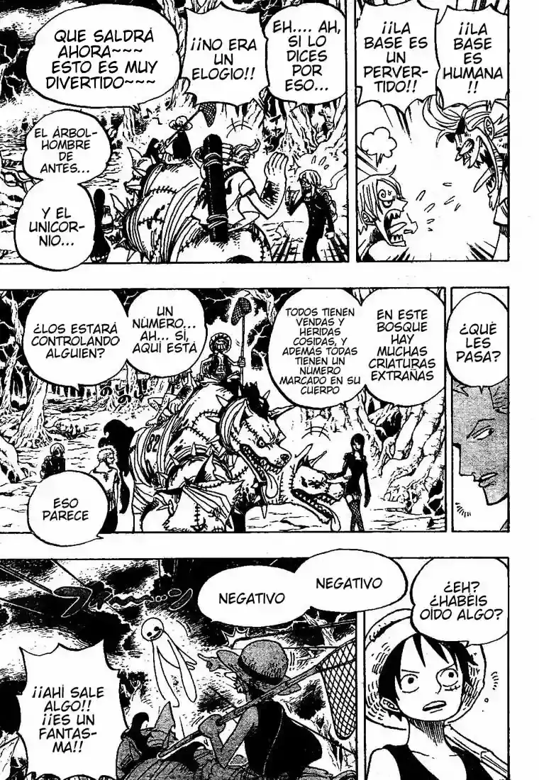 One Piece Capítulo 448 - Página 7 en español