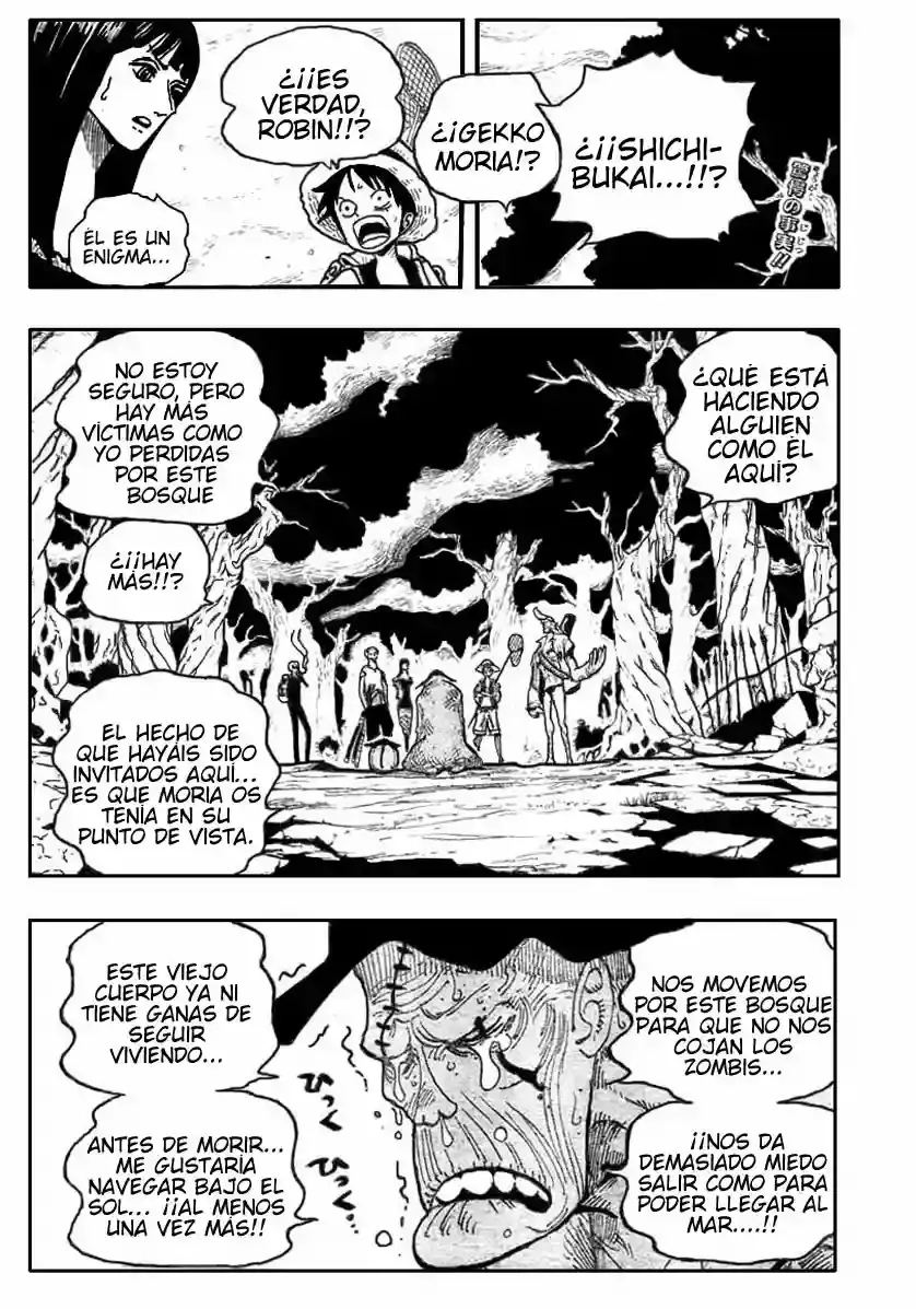 One Piece Capítulo 449 - Página 3 en español