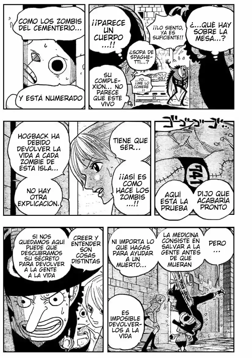 One Piece Capítulo 449 - Página 7 en español