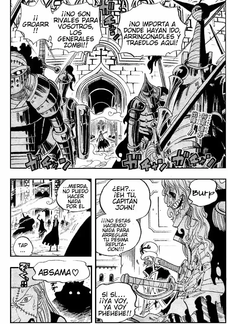 One Piece Capítulo 451 - Página 3 en español