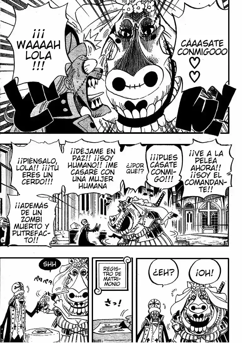 One Piece Capítulo 451 - Página 4 en español