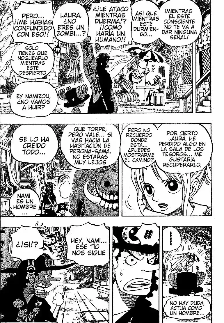 One Piece Capítulo 454 - Página 4 en español
