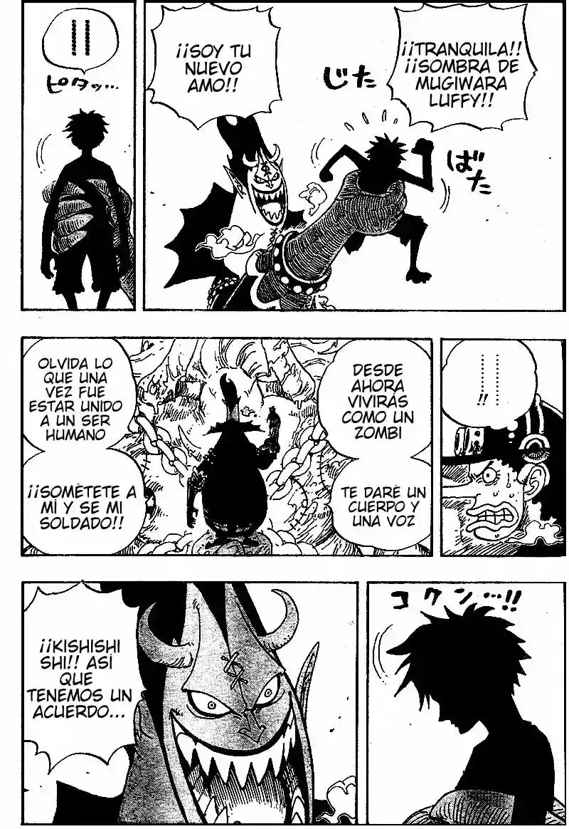 One Piece Capítulo 457 - Página 4 en español