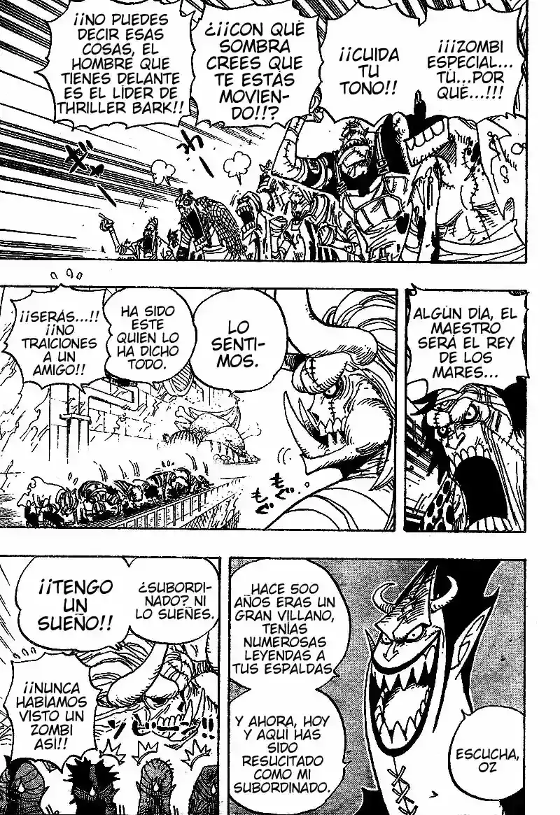 One Piece Capítulo 458 - Página 5 en español