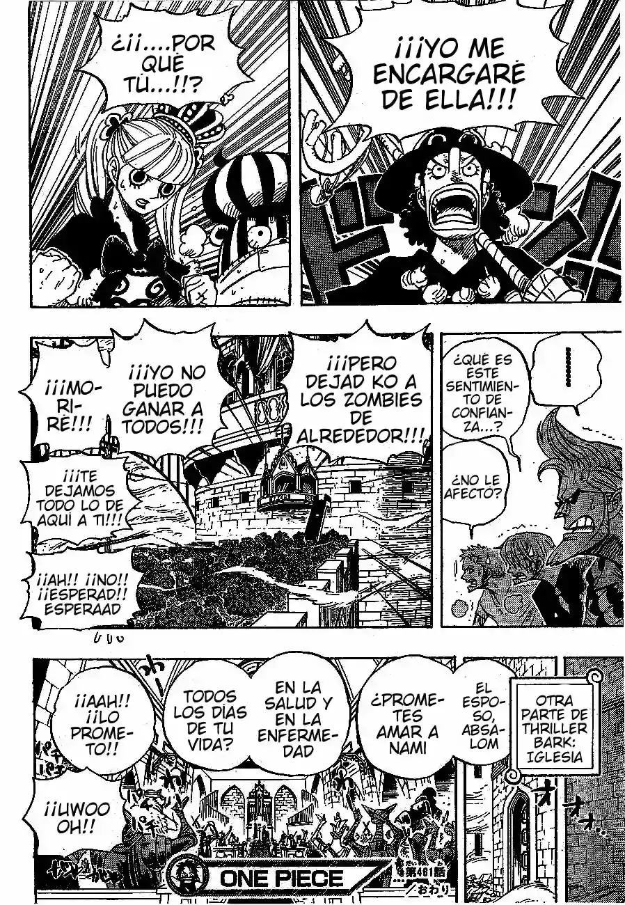 One Piece Capítulo 461 - Página 18 en español