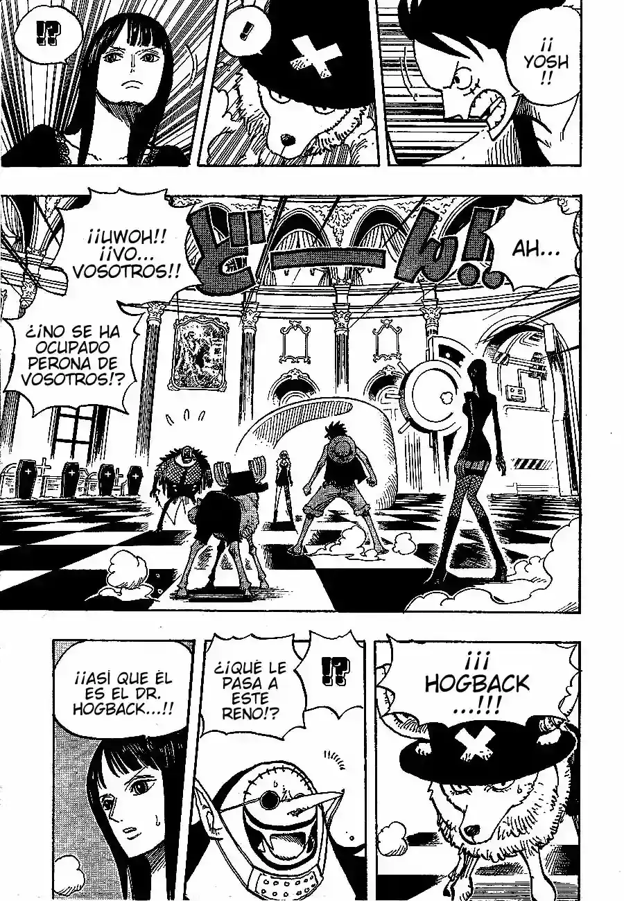 One Piece Capítulo 461 - Página 3 en español