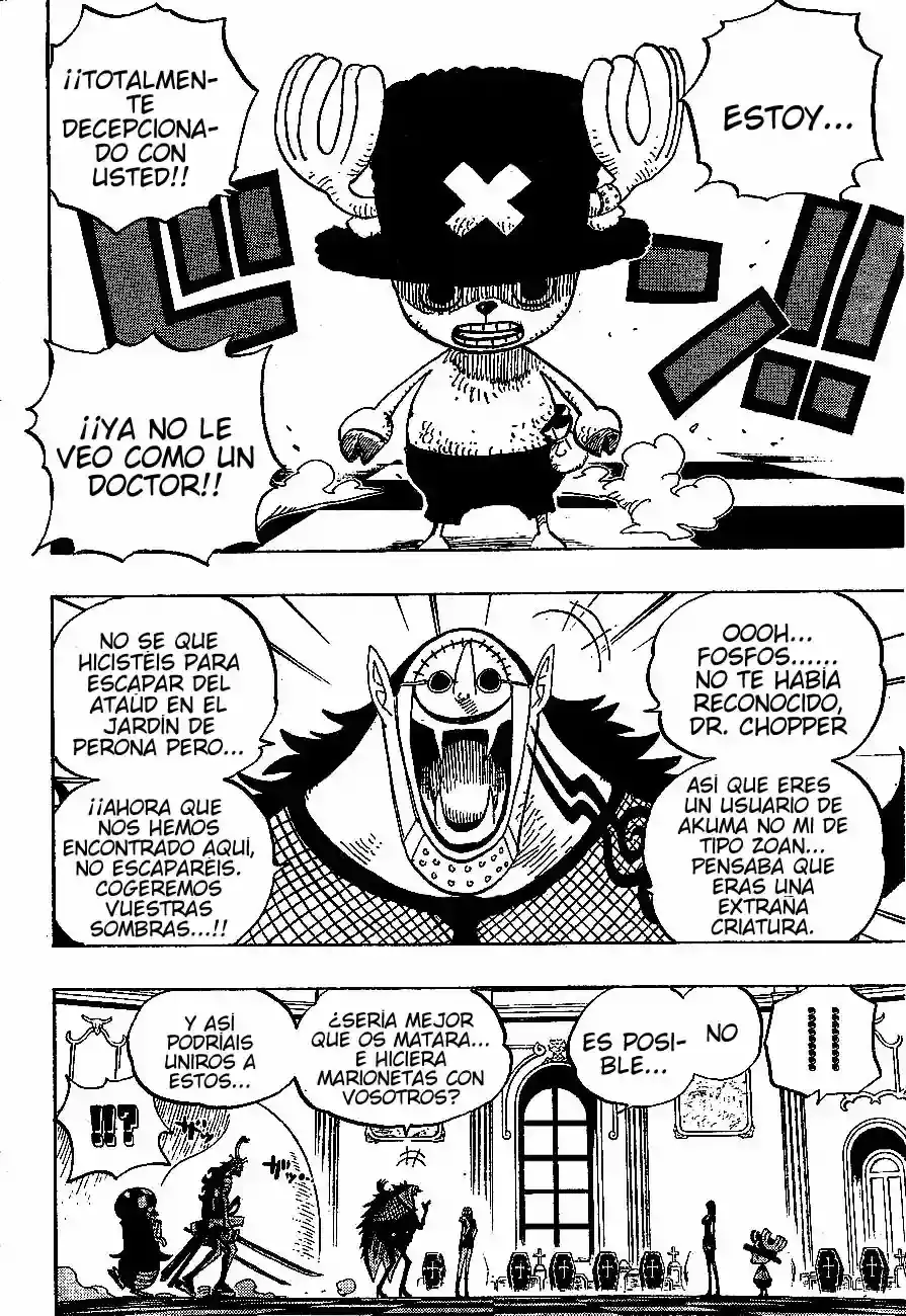 One Piece Capítulo 461 - Página 6 en español