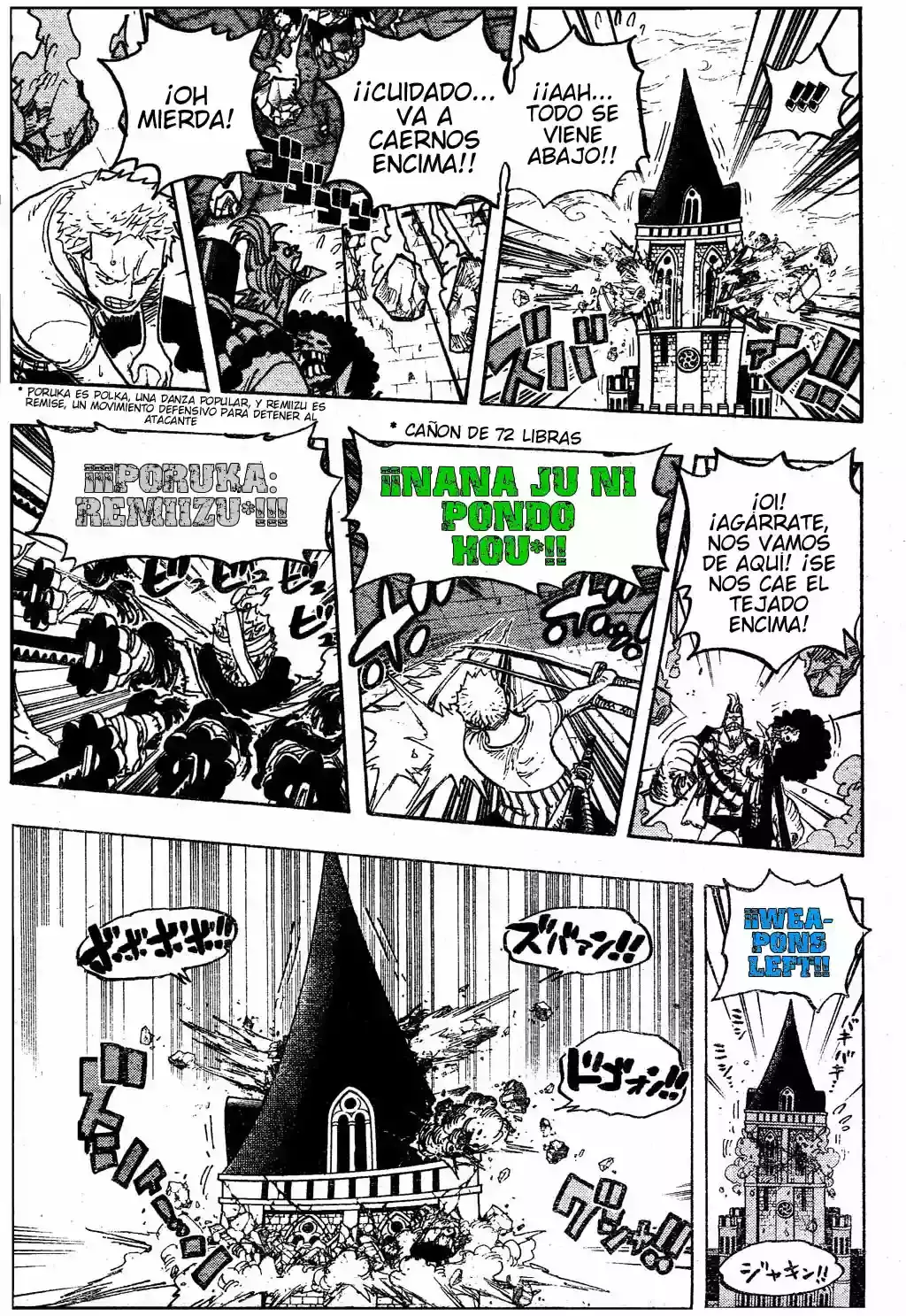 One Piece Capítulo 467 - Página 7 en español