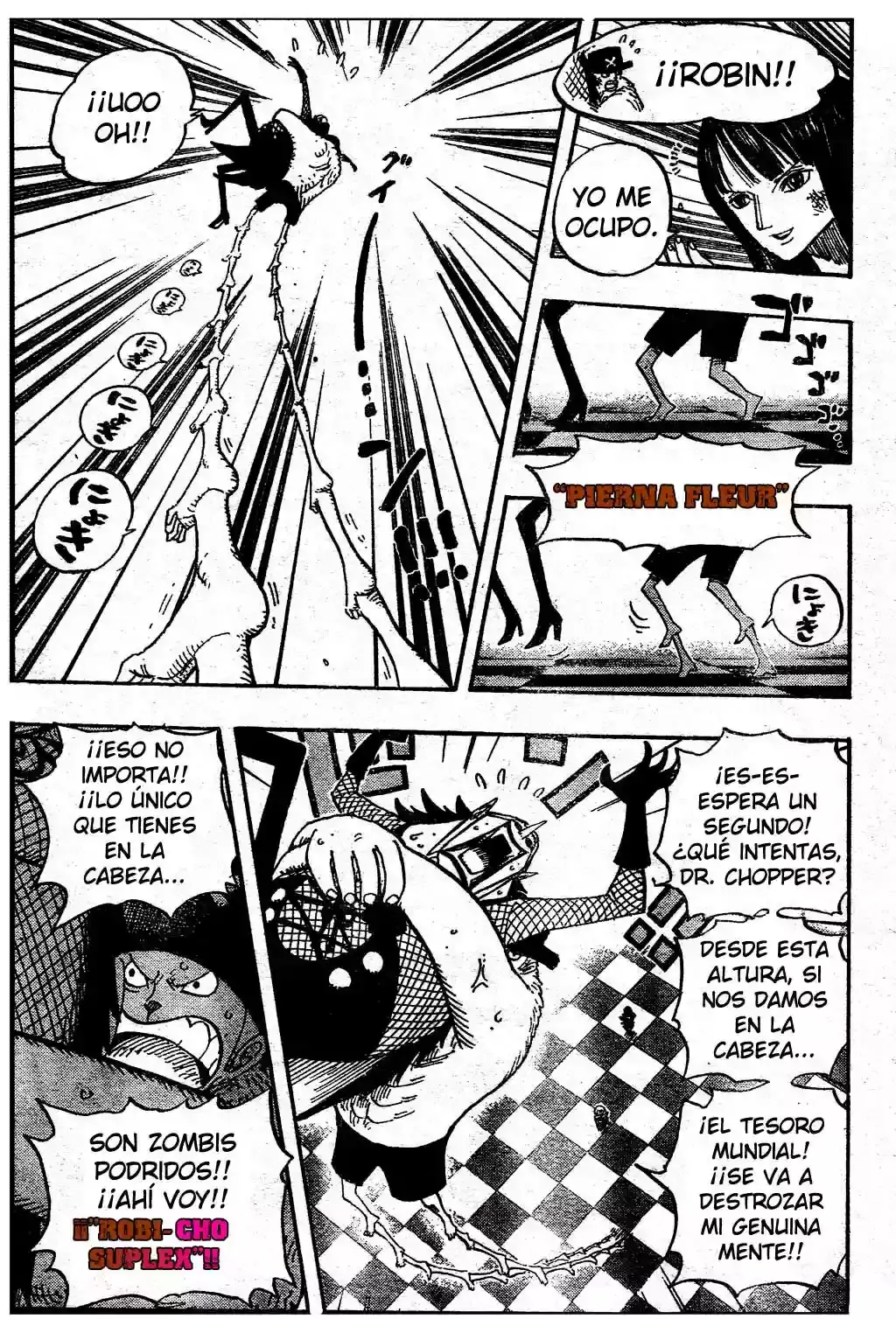 One Piece Capítulo 469 - Página 5 en español
