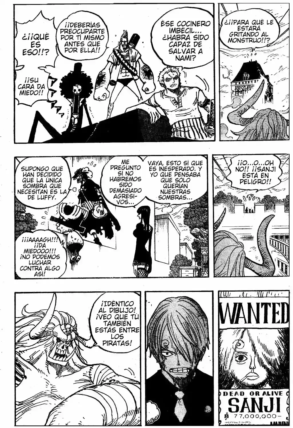 One Piece Capítulo 470 - Página 3 en español