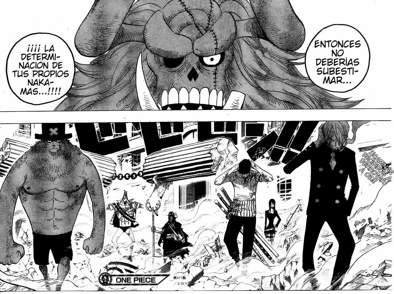 One Piece Capítulo 471 - Página 18 en español