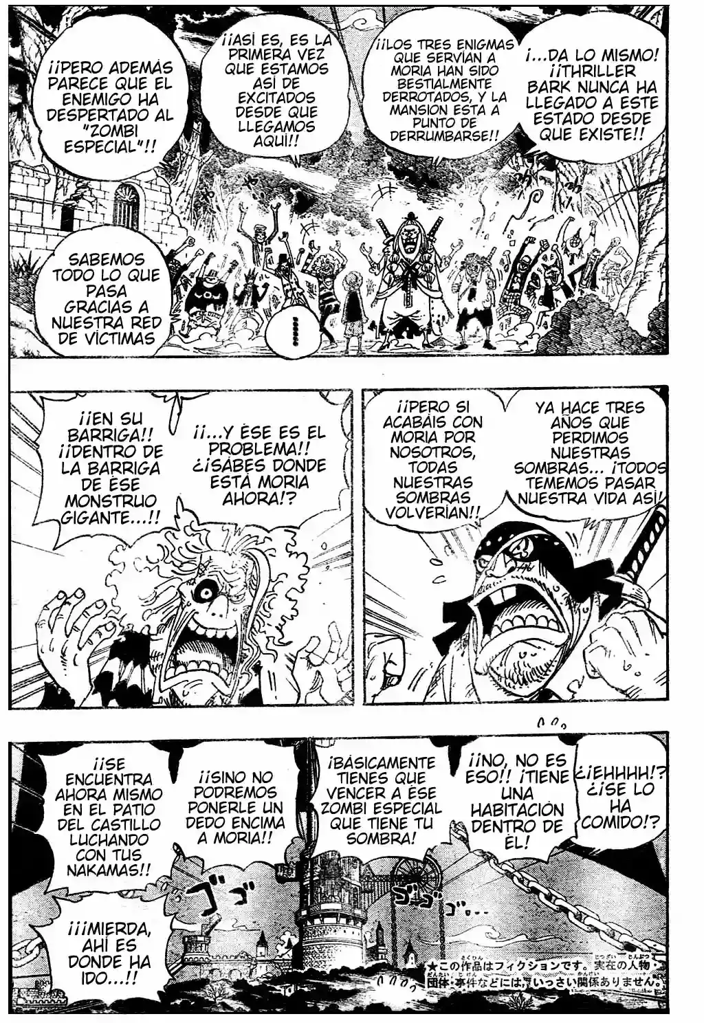One Piece Capítulo 476 - Página 3 en español