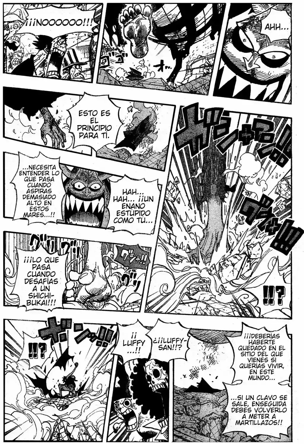 One Piece Capítulo 482 - Página 10 en español
