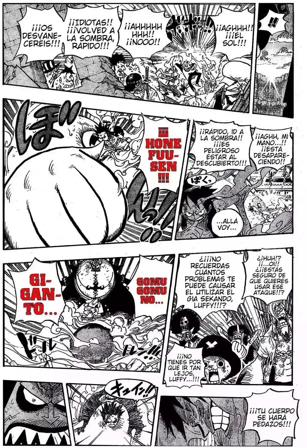 One Piece Capítulo 482 - Página 12 en español