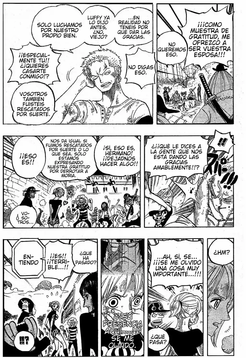 One Piece Capítulo 483 - Página 12 en español