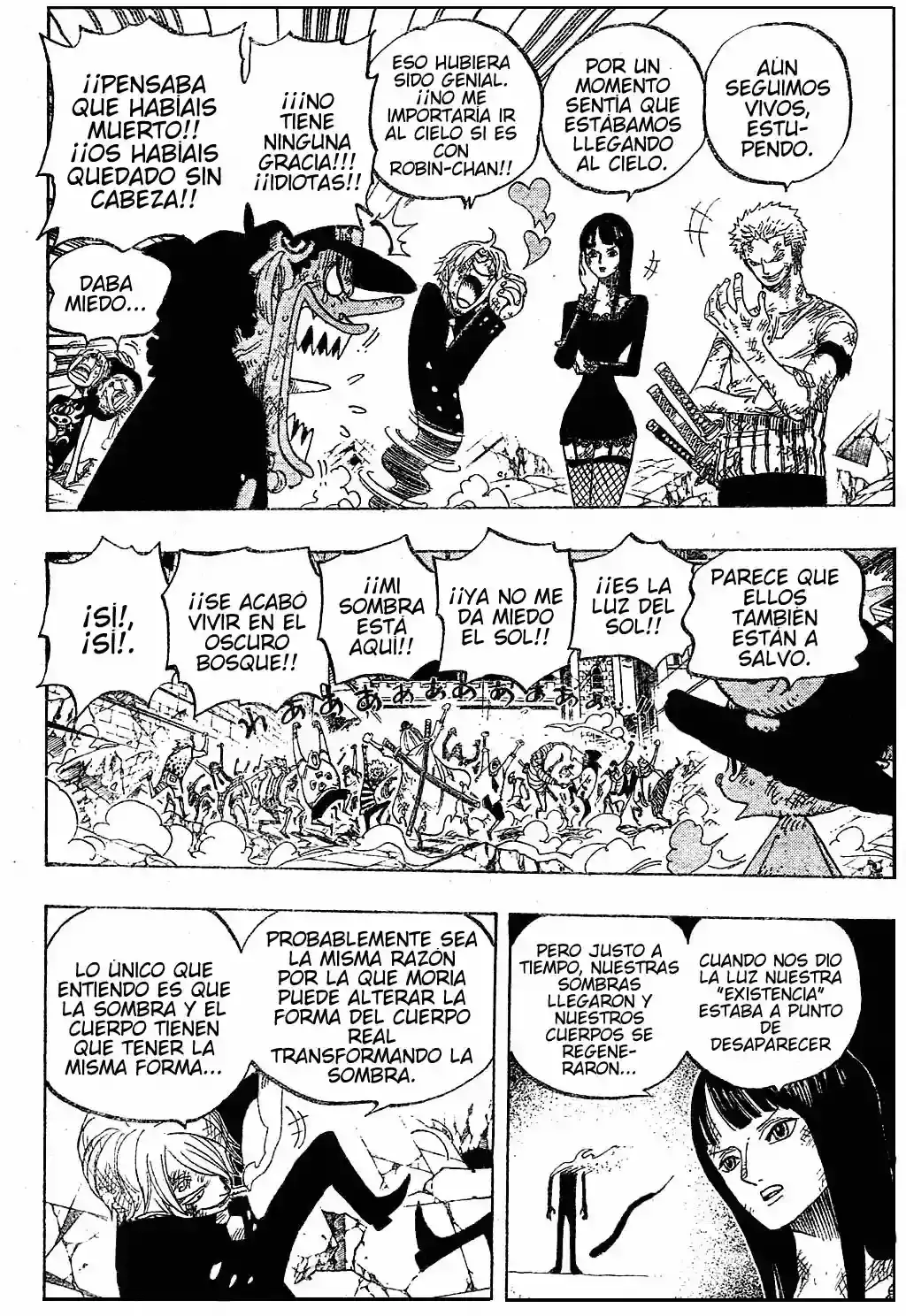 One Piece Capítulo 483 - Página 7 en español