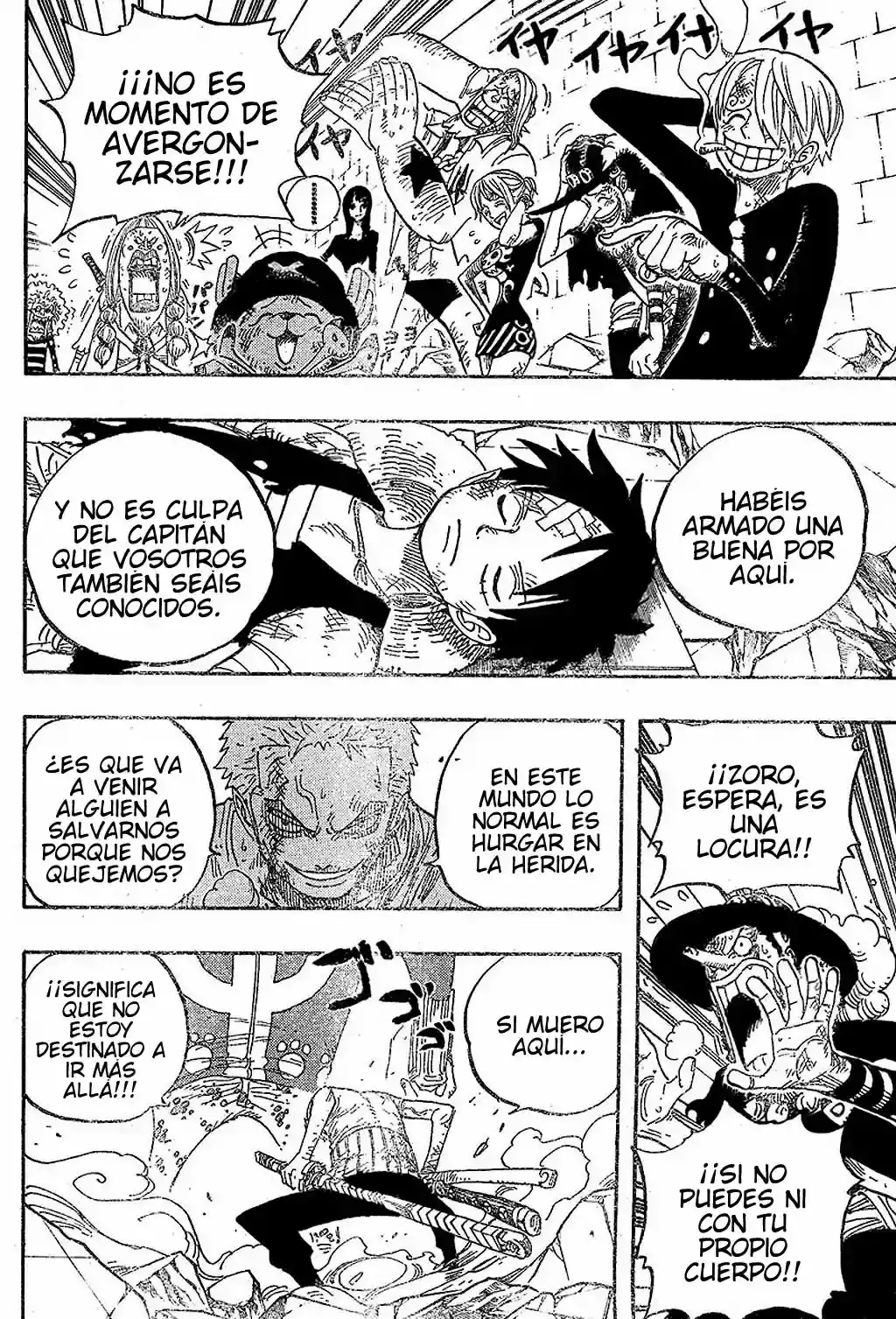 One Piece Capítulo 484 - Página 4 en español