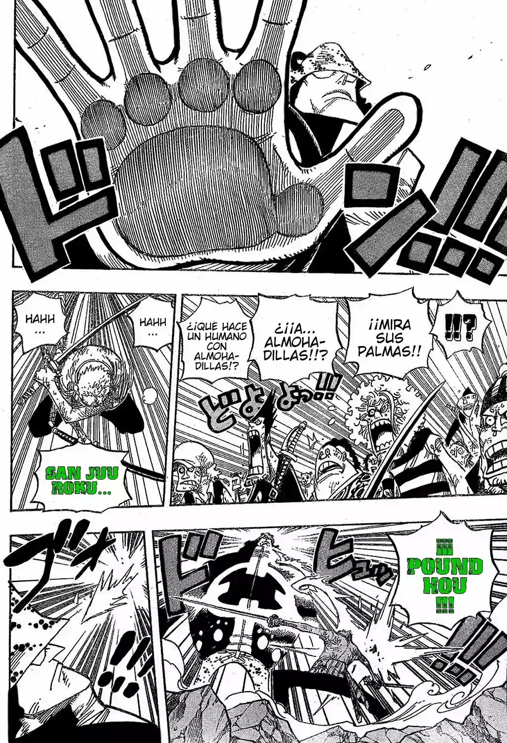 One Piece Capítulo 484 - Página 8 en español