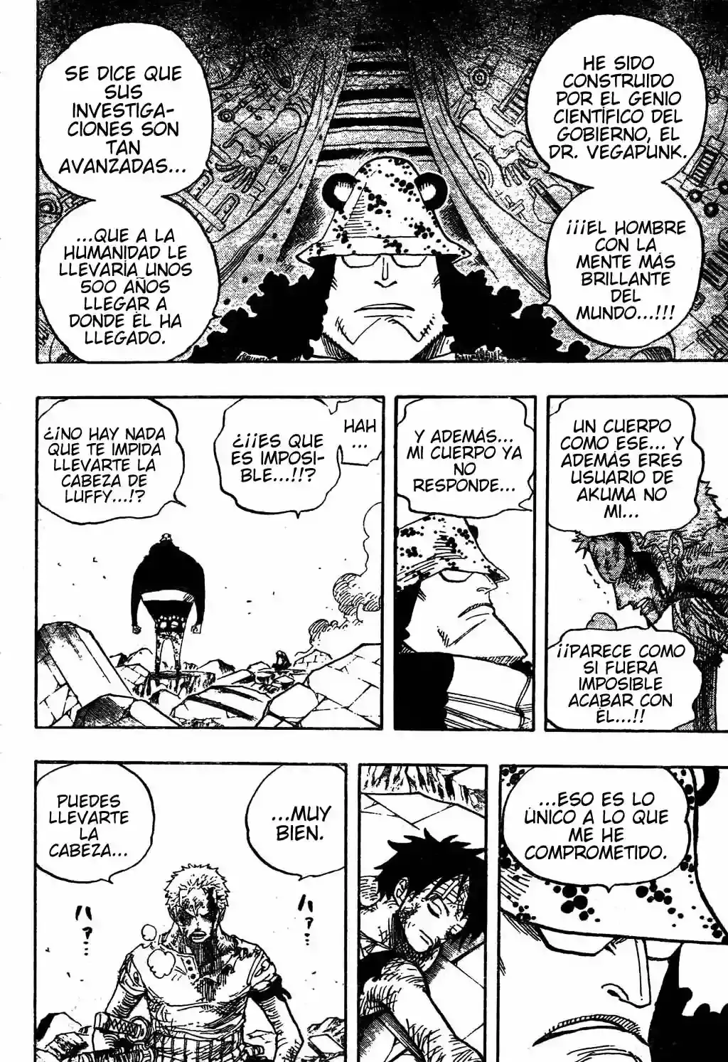 One Piece Capítulo 485 - Página 10 en español