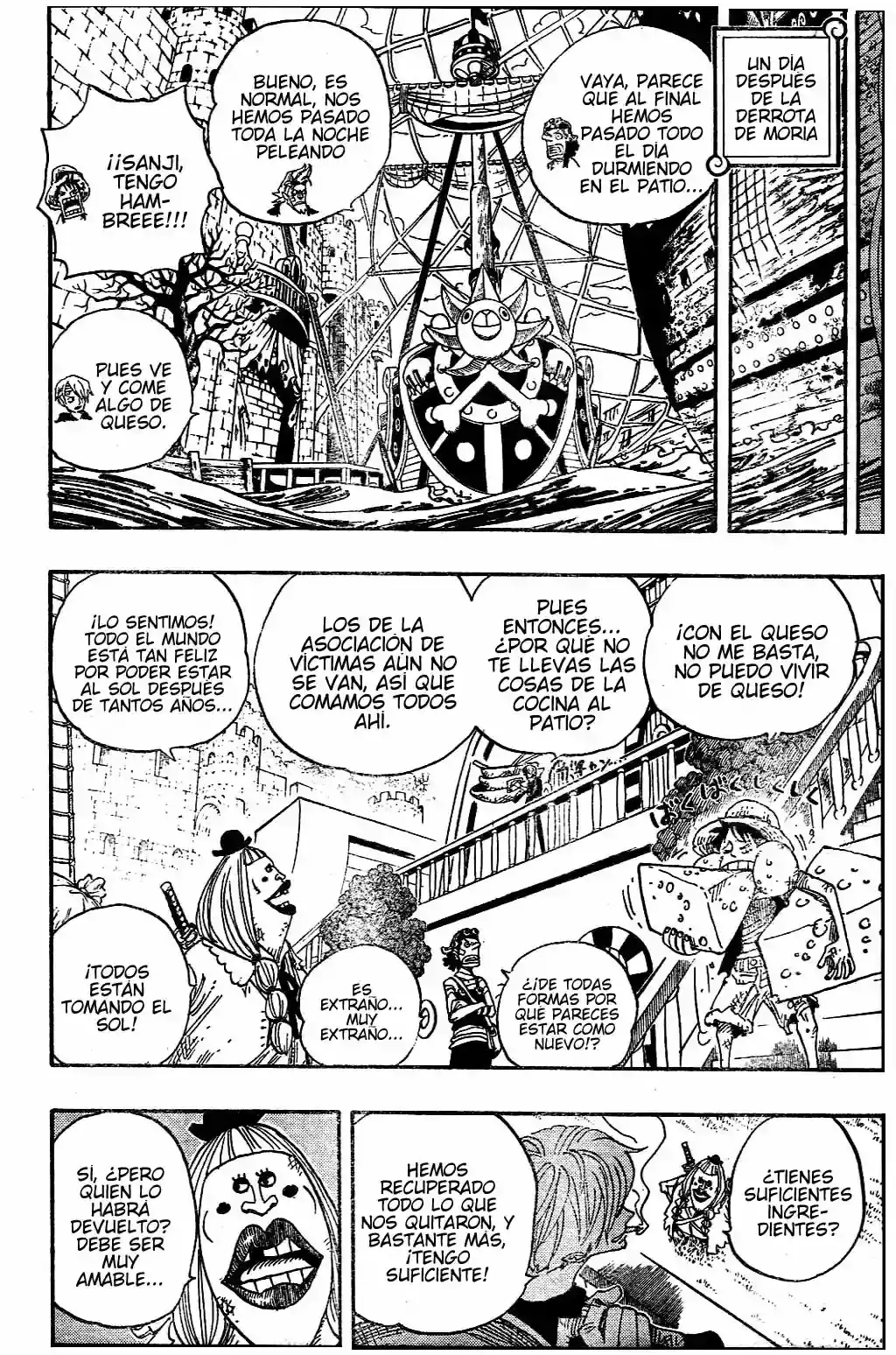 One Piece Capítulo 486 - Página 4 en español
