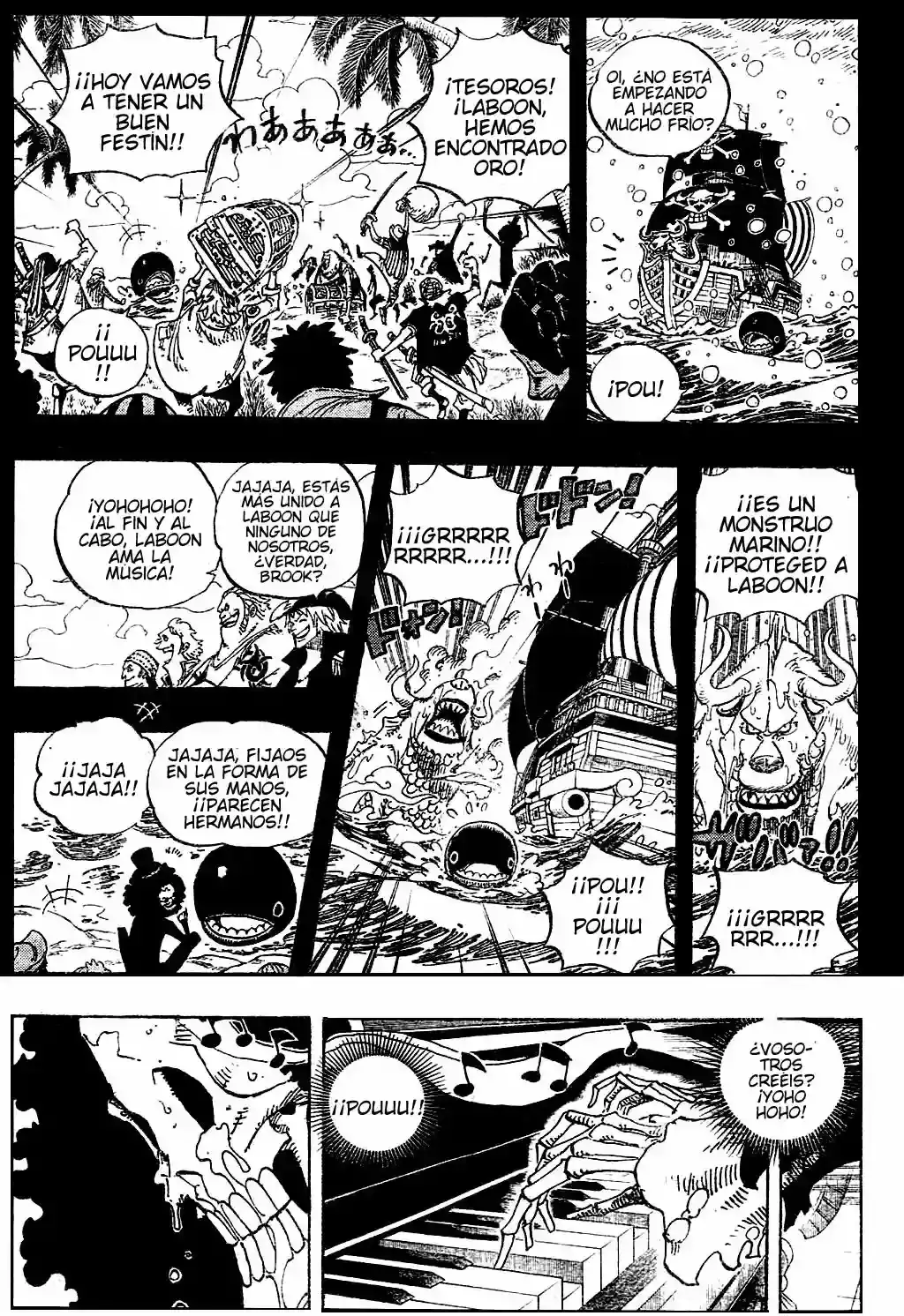 One Piece Capítulo 487 - Página 5 en español