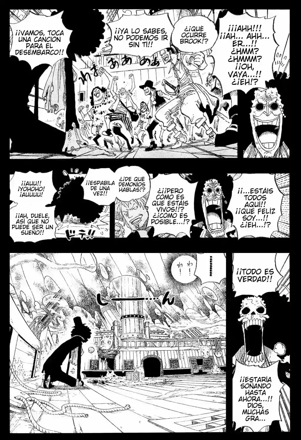 One Piece Capítulo 488 - Página 4 en español