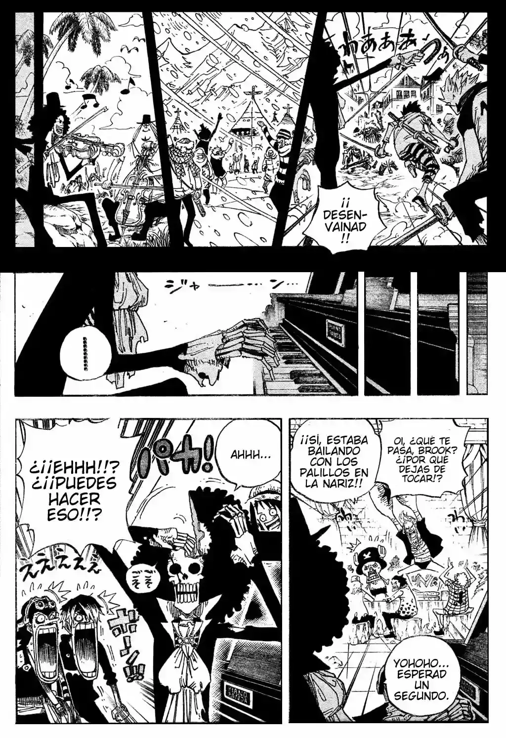 One Piece Capítulo 488 - Página 6 en español