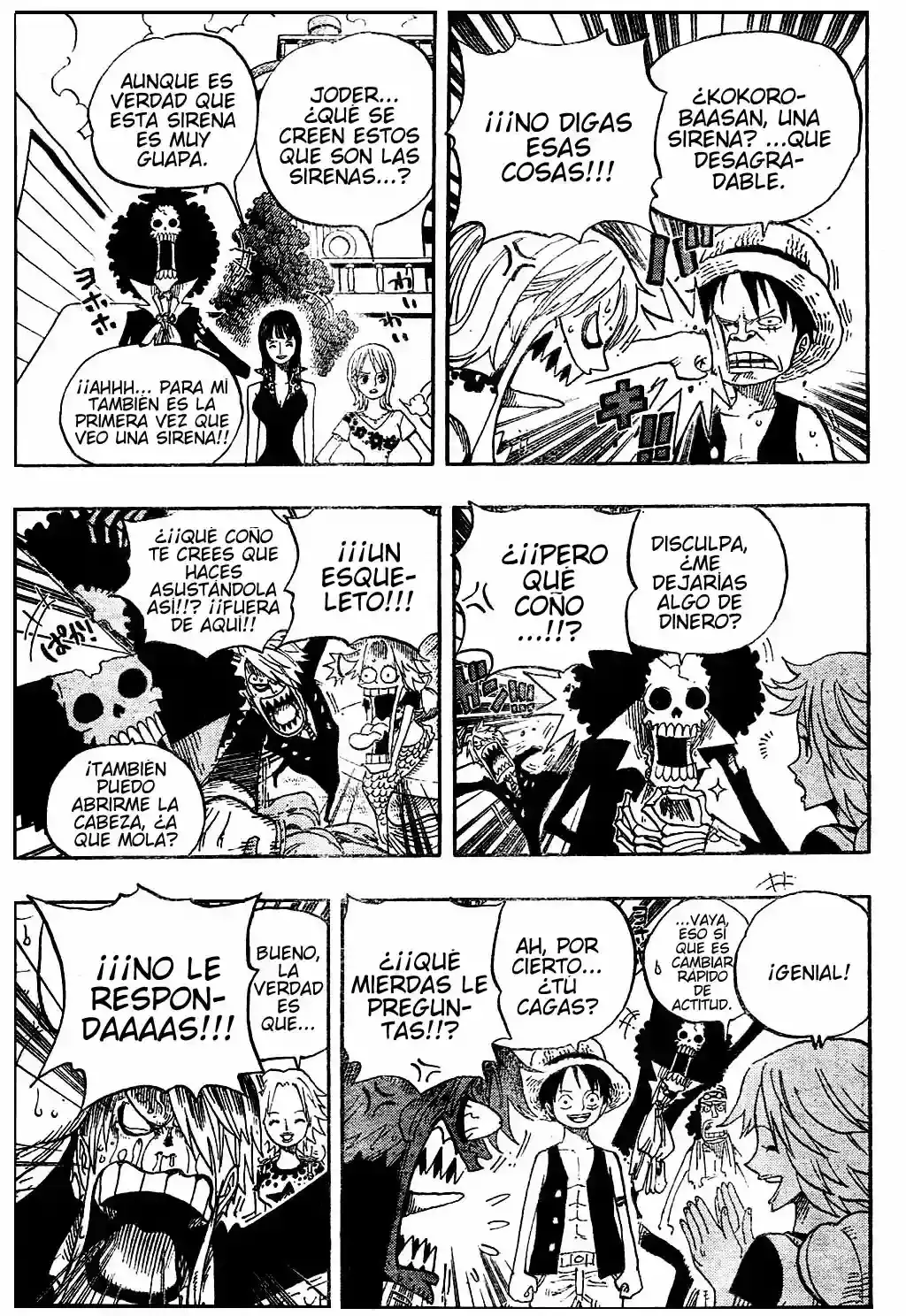 One Piece Capítulo 491 - Página 3 en español