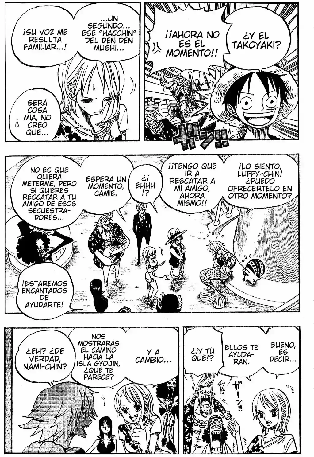 One Piece Capítulo 491 - Página 9 en español