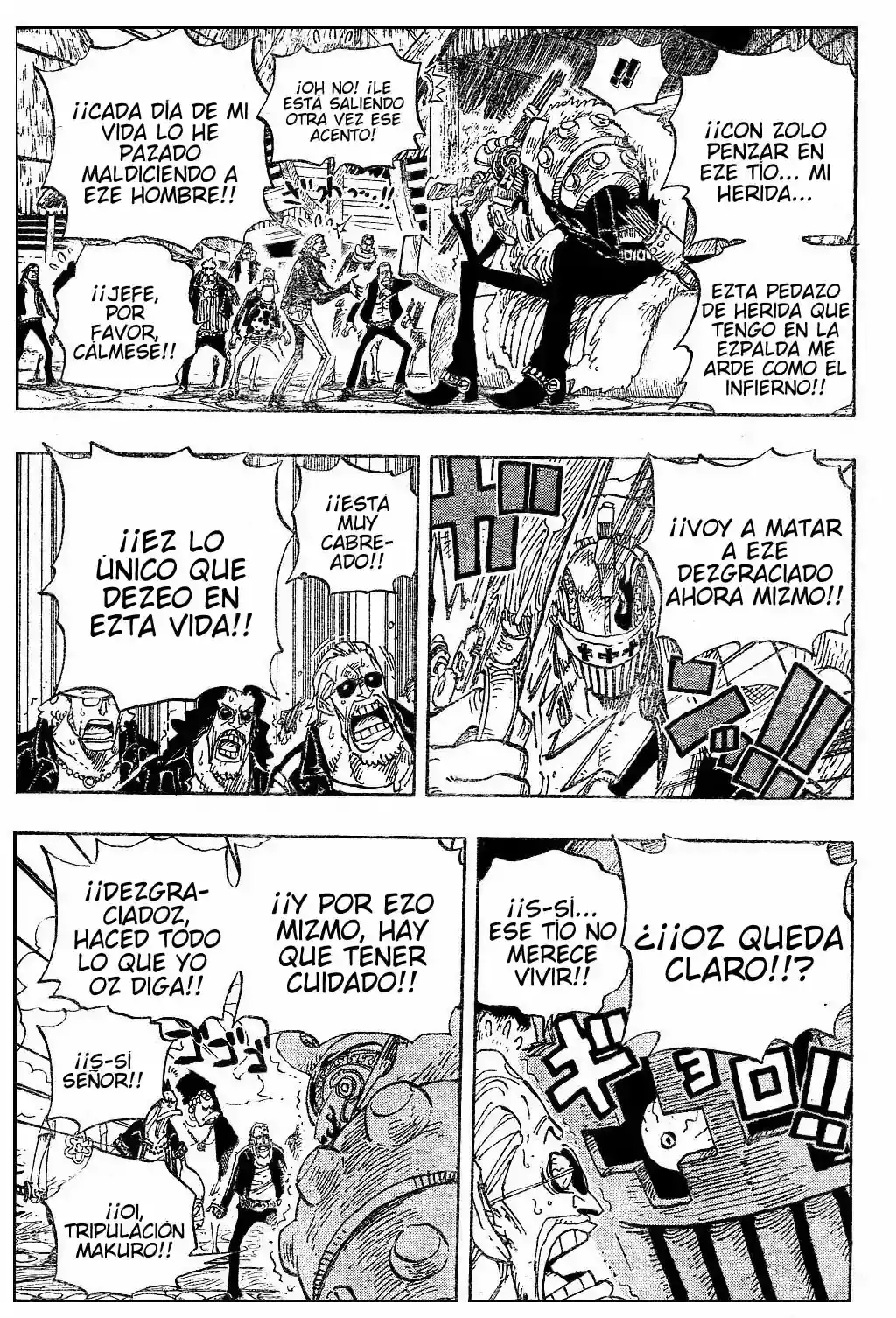 One Piece Capítulo 492 - Página 5 en español