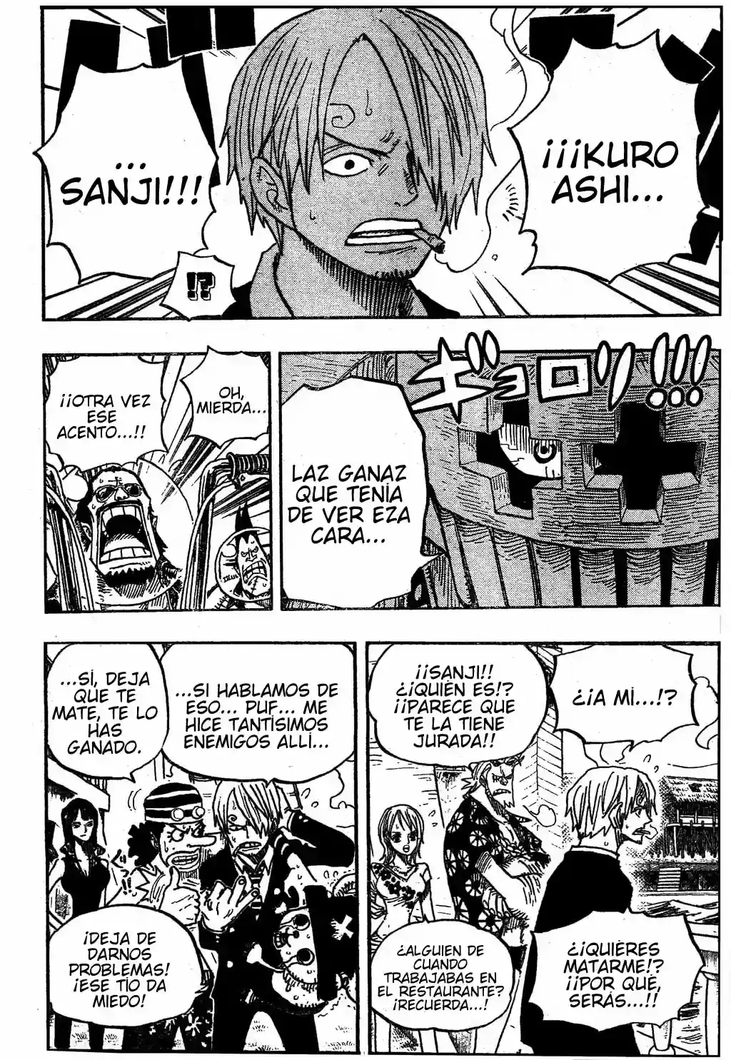 One Piece Capítulo 494 - Página 12 en español
