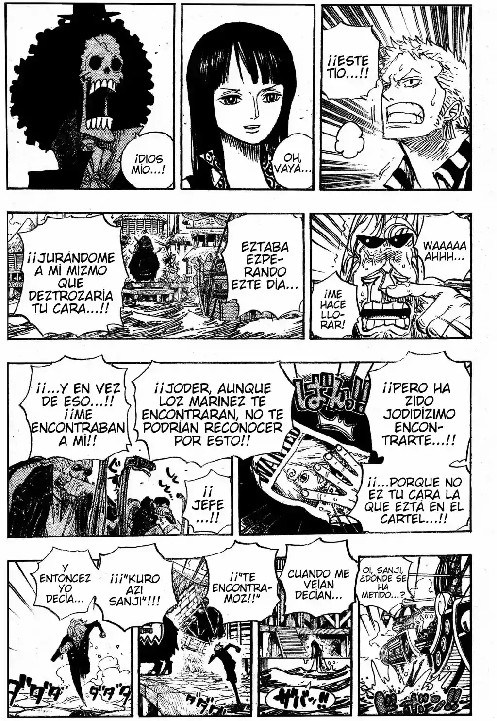 One Piece Capítulo 494 - Página 17 en español