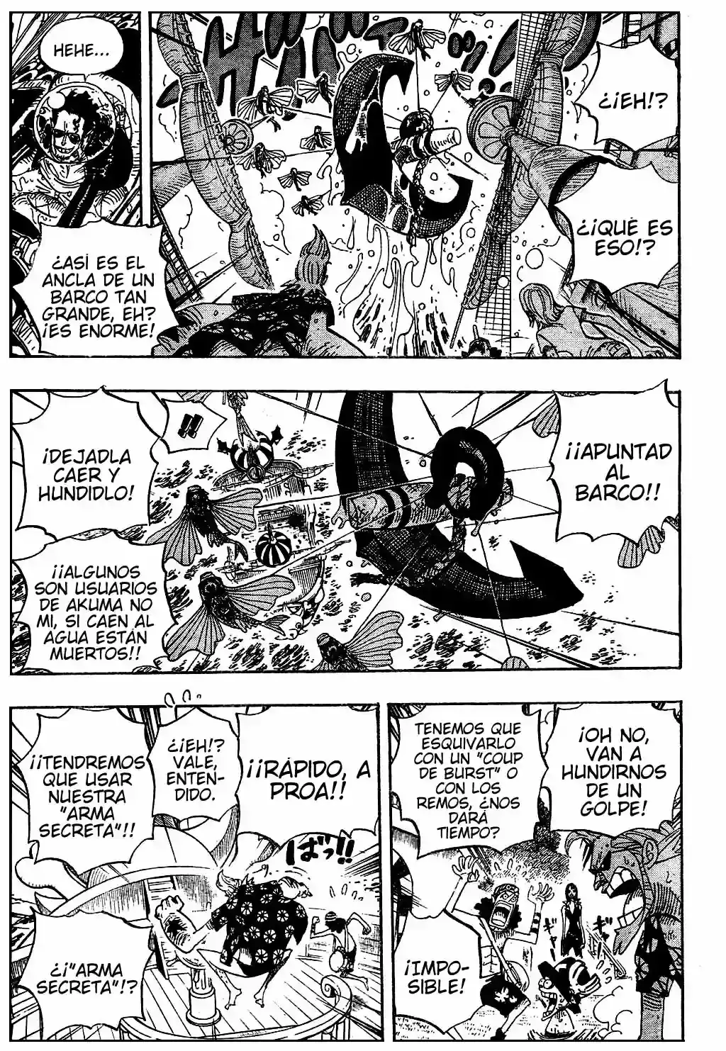 One Piece Capítulo 495 - Página 9 en español