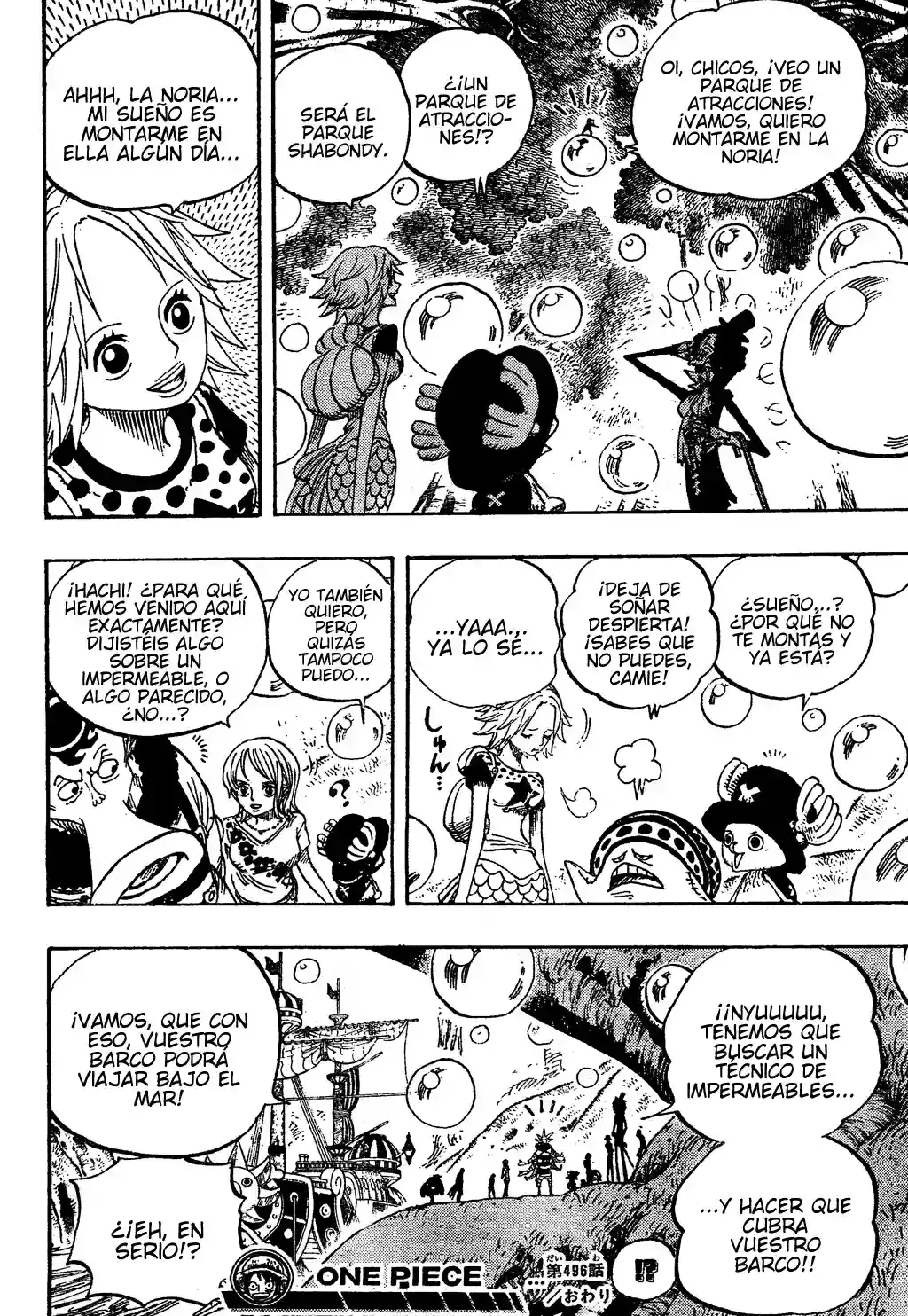 One Piece Capítulo 496 - Página 17 en español